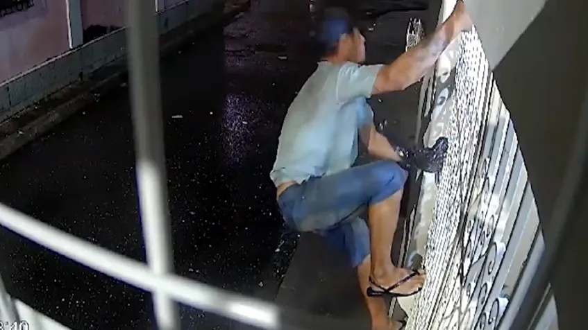 Imagem ilustrativa da notícia: Vídeo: “Homem-Aranha do crime" é preso no Ver-o-Peso 