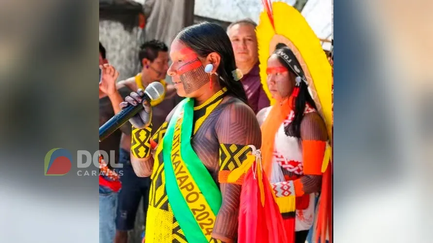 Imagem ilustrativa da notícia: Conheça Kôkônhyjtí, primeira mulher cacique do povo Kayapó!