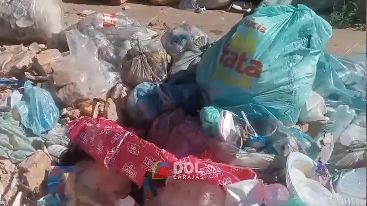Imagem ilustrativa da notícia: Vídeo: Marabá amanhece com diversos pontos de lixo