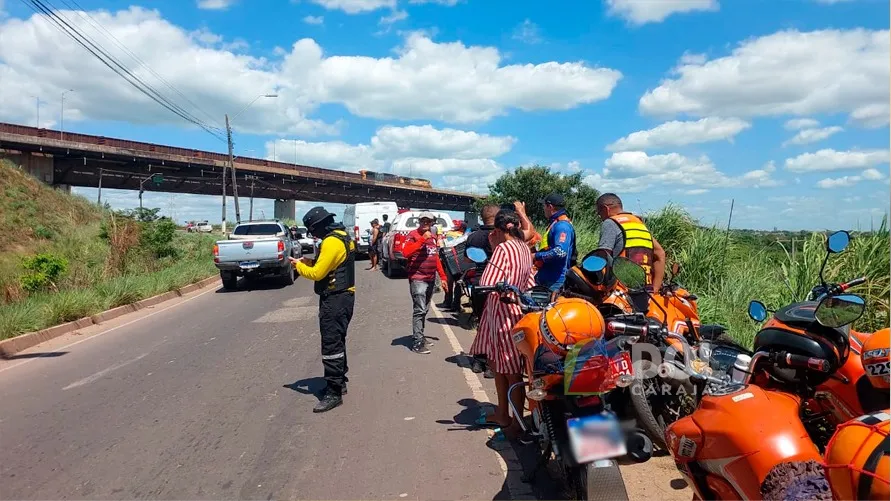 Imagem ilustrativa da notícia: Mototaxista morre em acidente na entrada da ponte em Marabá