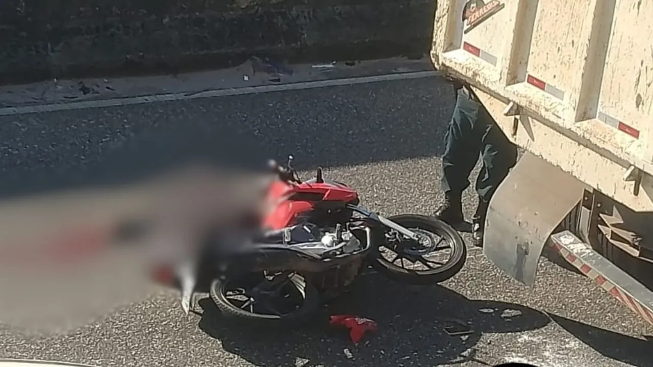 Imagem ilustrativa da notícia: Motociclista morre em acidente no túnel do Entroncamento
