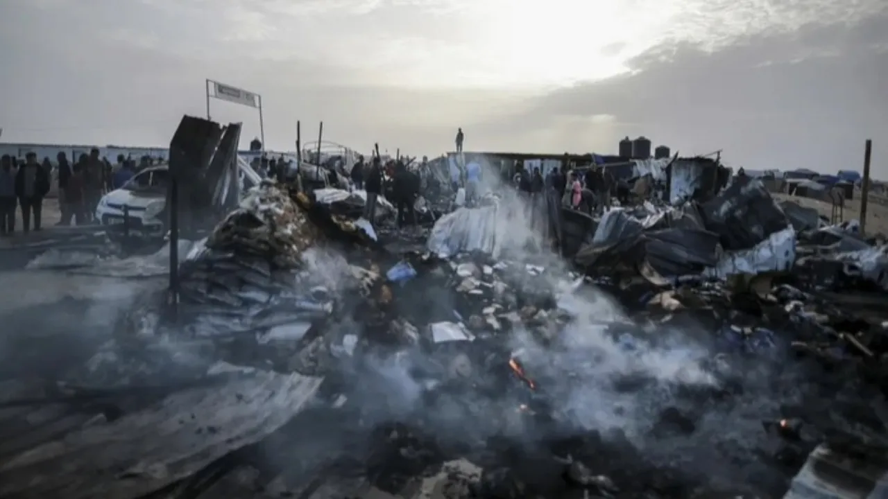 Imagem ilustrativa da notícia: Ataque de Israel mata 45 em refúgio na cidade de Rafah