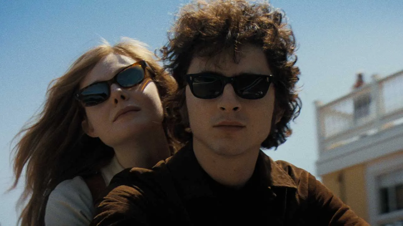 Imagem ilustrativa da notícia: Timothée Chalamet é Bob Dylan em "A Complete Unknown"
