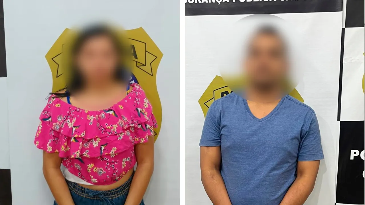 Imagem ilustrativa da notícia: Vídeo: foragido da justiça e esposa são presos em Marabá