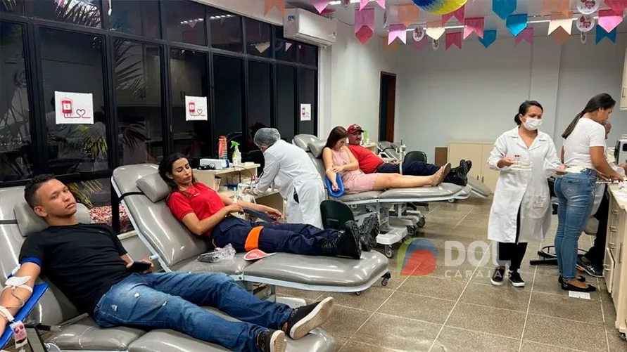 Imagem ilustrativa da notícia: Trabalhadora troca presente por doações de sangue em Marabá