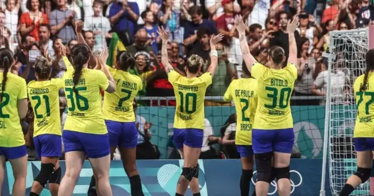 Imagem ilustrativa da notícia: Brasil vence Angola e vai às quartas do Handebol feminino