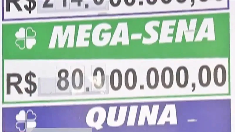 Imagem ilustrativa da notícia: Mega-Sena: veja os números sorteados neste sábado (1º)
