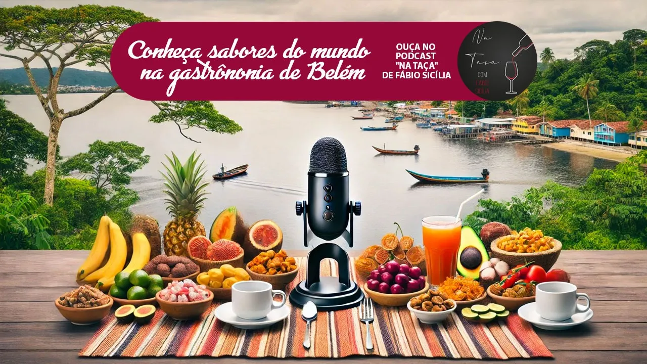 Imagem ilustrativa do podcast: Quais culinárias internacionais mais influenciam Belém?