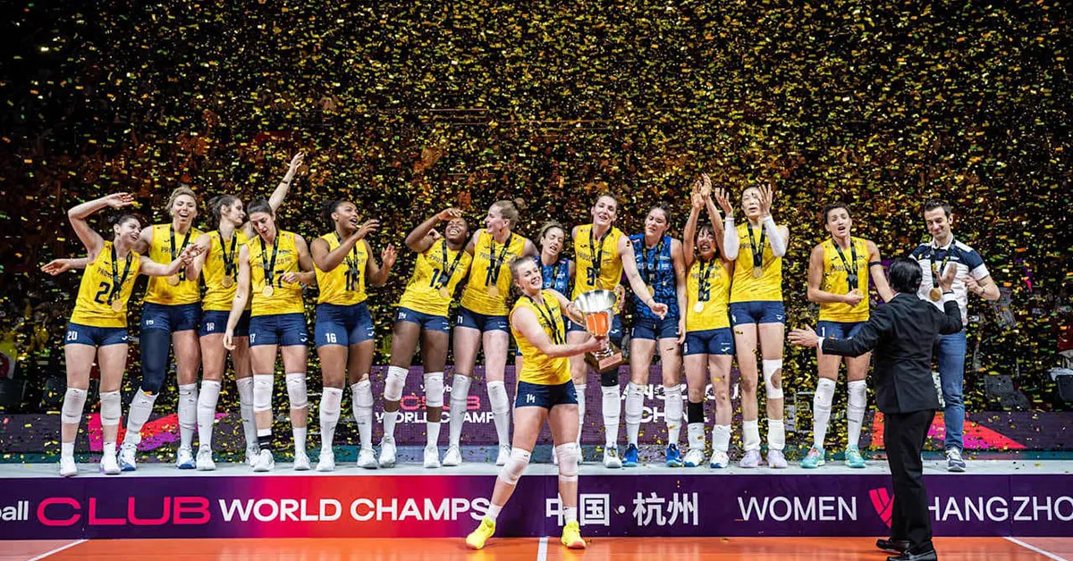 Imagem ilustrativa da notícia: Brasileira conquista tri mundial no vôlei feminino