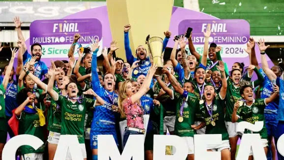 Imagem ilustrativa da notícia: Palmeiras feminino conquista o título do Paulistão 2024