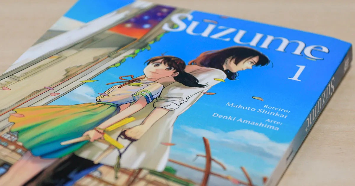 Imagem ilustrativa da notícia: Suzume: o novo mangá de Makoto Shinkai chega ao Brasil