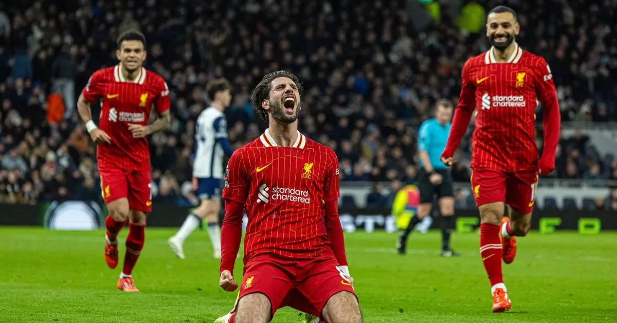 Imagem ilustrativa da notícia: Liverpool vence Tottenham em jogo maluco com nove gols