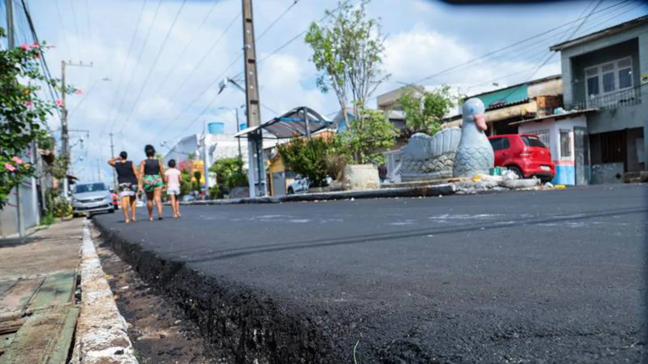 Imagem ilustrativa da notícia: Governo garante “Asfalto COP 30” para o bairro da Pedreira