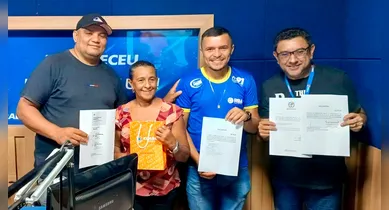 Imagem ilustrativa da notícia: Ouvinte viaja quase 100 Km para buscar premiação de rádios