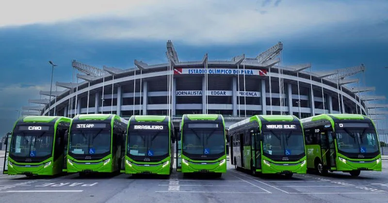 Imagem ilustrativa da notícia: 265 ônibus chegam ao BRT Metropolitano incluindo 40 elétricos com ar e Wi-Fi 