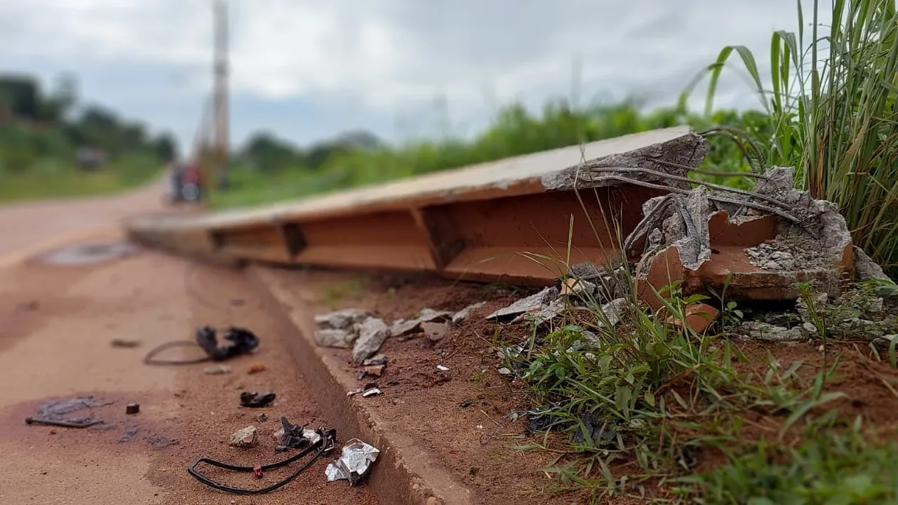 Imagem ilustrativa da notícia: Vídeo: Três acidentes em Marabá deixa vítima fatal e prejuízos