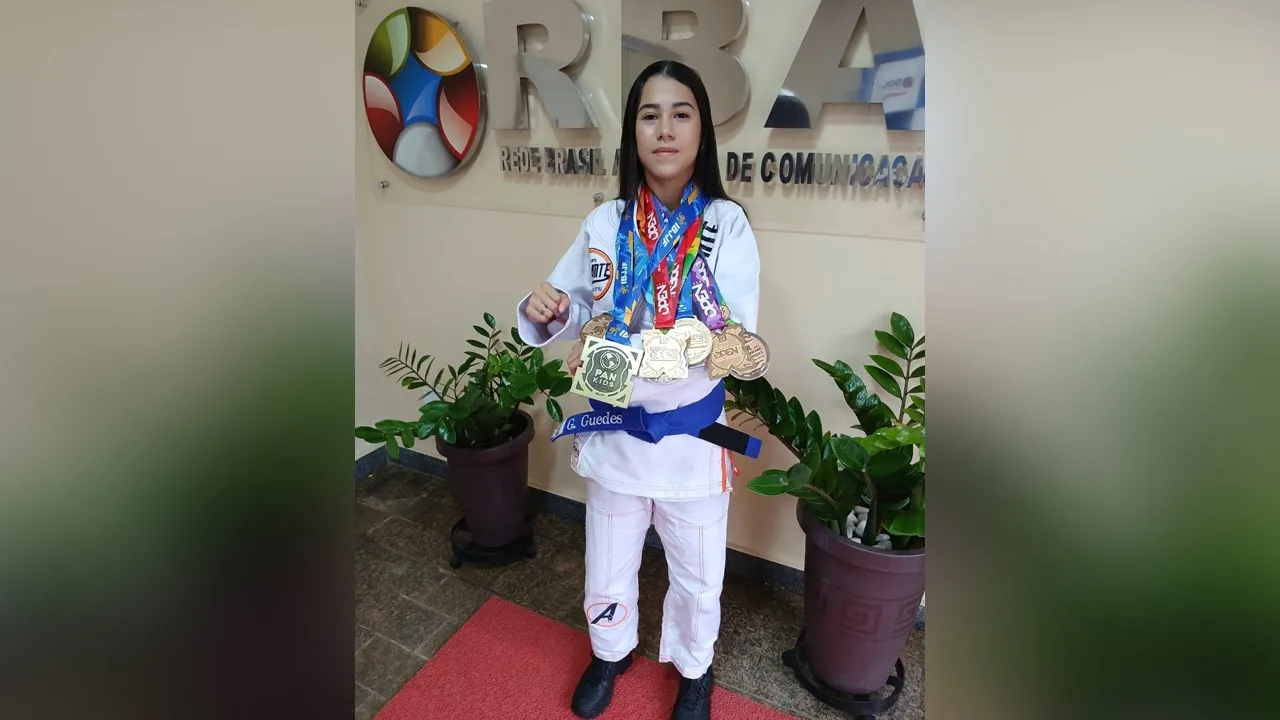 Imagem ilustrativa da notícia: Jiu-Jitsu: Giovana representa o Brasil em torneio internacional