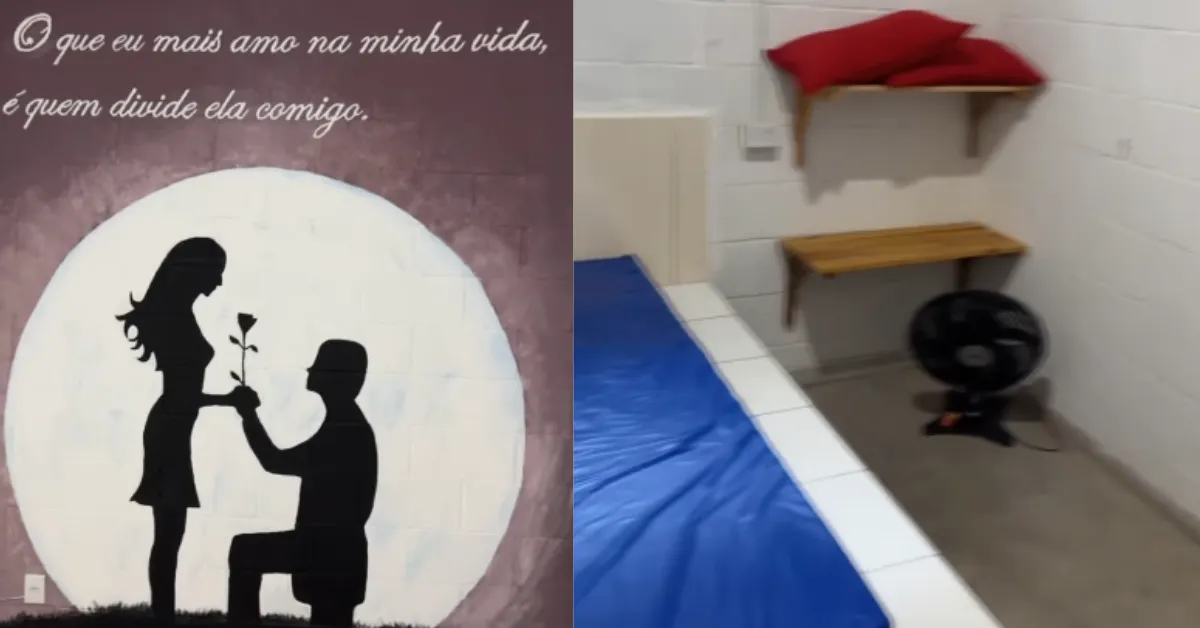 Imagem ilustrativa da notícia: Motel na cadeia? Vídeo de cela para visita íntima viraliza