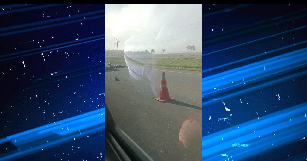 Imagem ilustrativa da notícia: Vídeo: BR-316: duas pessoas morrem em acidente entre motos