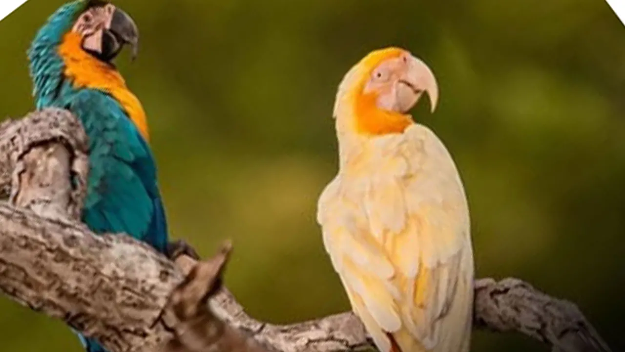 Imagem ilustrativa da notícia: Arara albina é avistada no Cerrado do Tocantins