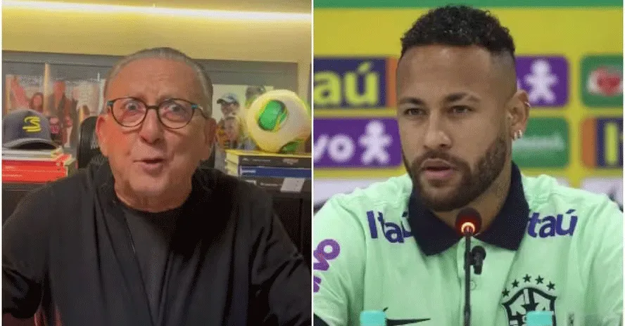 Imagem ilustrativa da notícia: Galvão Bueno faz alerta preocupante sobre contrato de Neymar