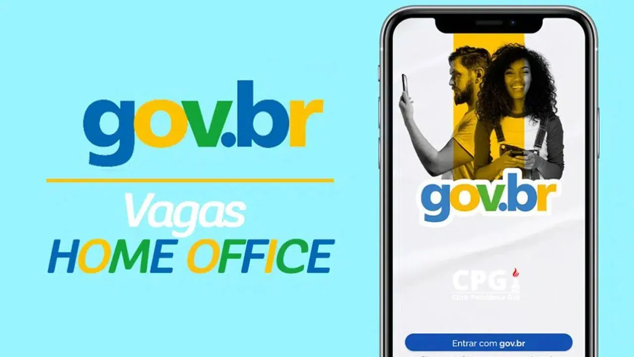 Imagem ilustrativa da notícia: GOVBR abre vaga home office sem concurso, com benefícios e folga extra