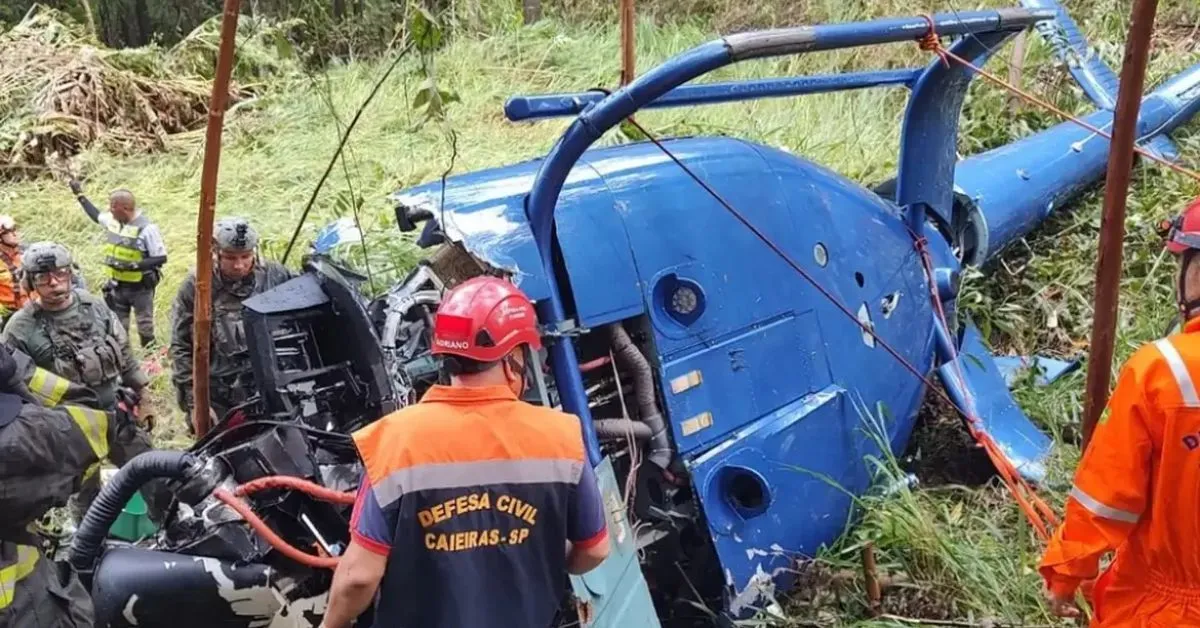 Imagem ilustrativa da notícia: Menina sobrevivente a queda de helicóptero em SP terá alta