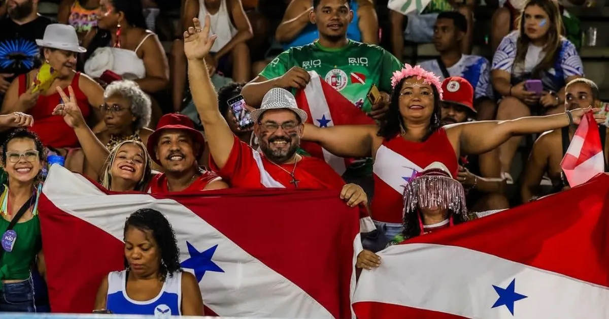 Imagem ilustrativa da notícia: Grande dia, Grande Rio! Paraenses fazem a festa no sambódromo