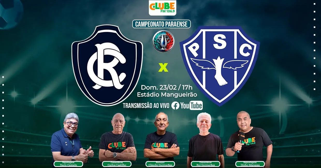 Imagem ilustrativa da notícia: Tem Jogo no DOL! Ouça Clube do Remo X Paysandu