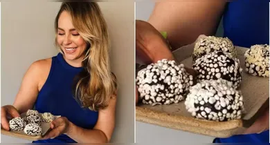 Imagem ilustrativa da notícia: Paolla Oliveira faz brigadeiro de açaí para homenagear Belém