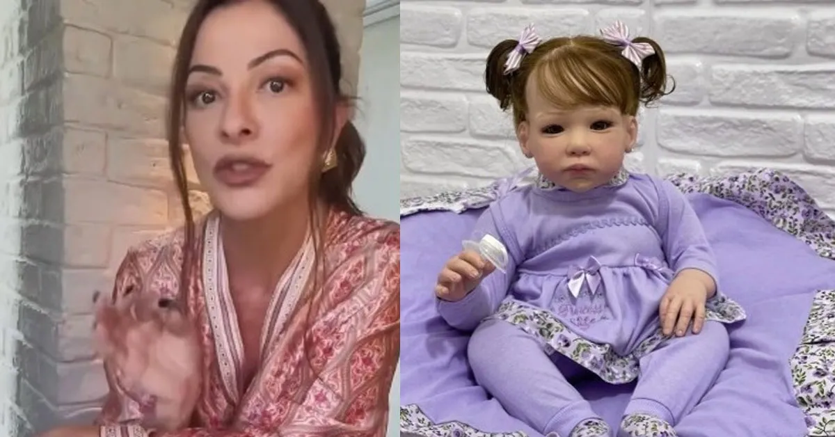 Imagem ilustrativa da notícia: Ana Paula Padrão questiona papel feminino em meio a onda de bebês reborn