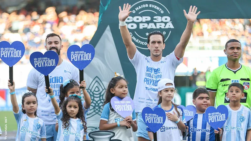 Imagem ilustrativa da notícia: Paysandu define time contra o Goiás com foco na 1ª vitória