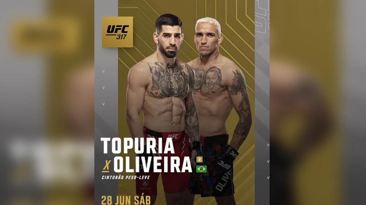 Imagem ilustrativa da notícia: Charles do Bronx disputa cinturão no UFC 317