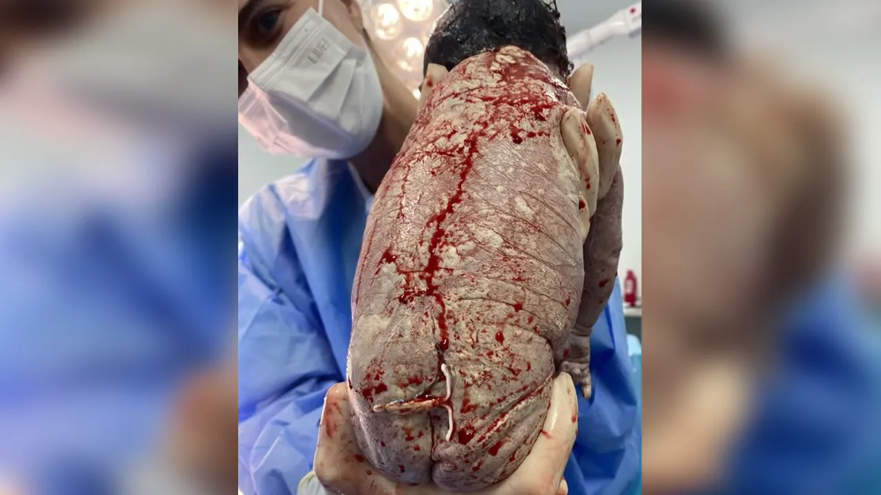 Imagem ilustrativa da notícia: Bebê nasce com DIU colado no corpo e surpreende equipe