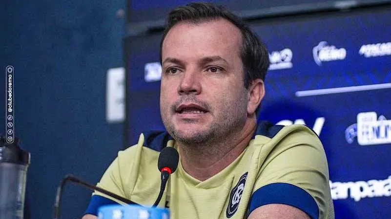 Imagem ilustrativa da notícia: Técnico critica erro de arbitragem que tirou liderança do Remo