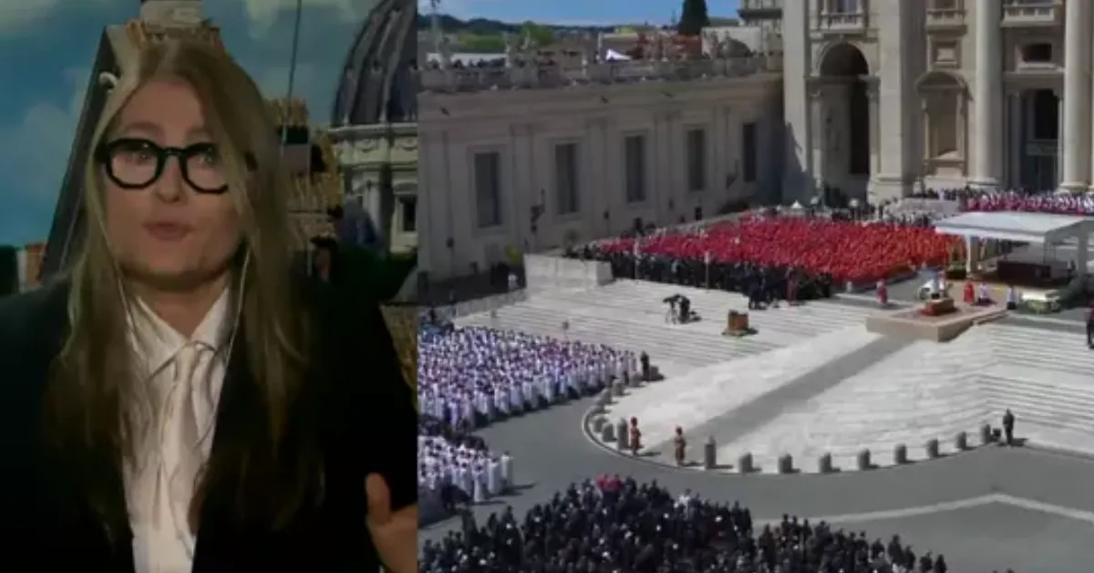 Imagem ilustrativa da notícia: Ilze Scamparini não desce do telhado nem para funeral do papa