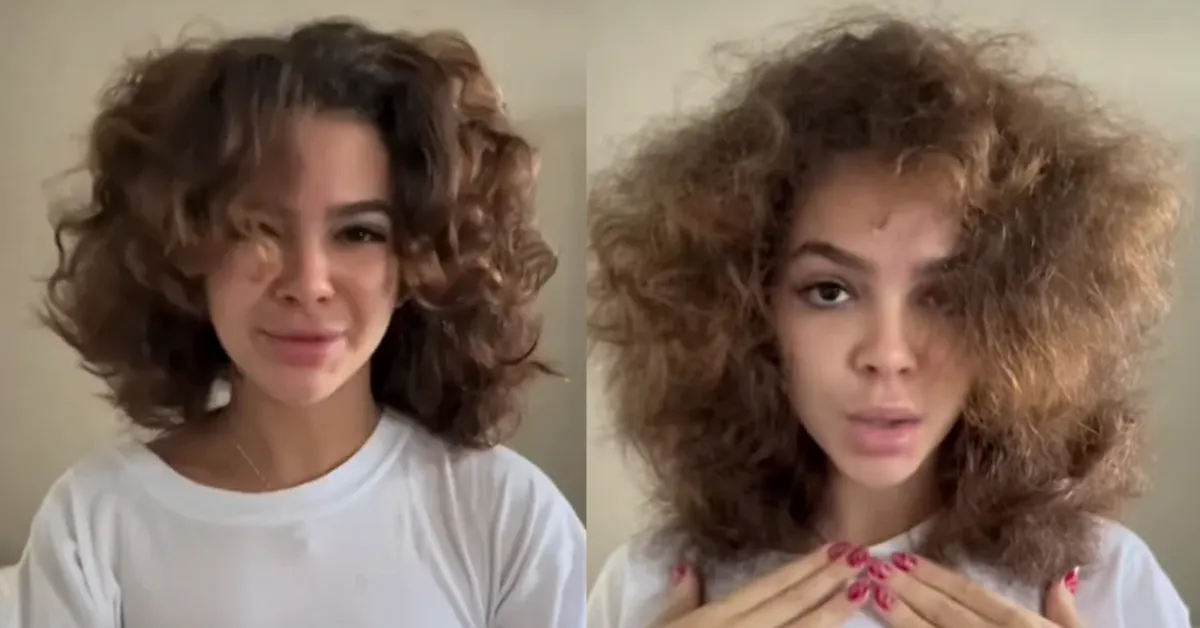 Imagem ilustrativa da notícia: Mel Maia surge cacheada e manda recado: "Confie no processo"