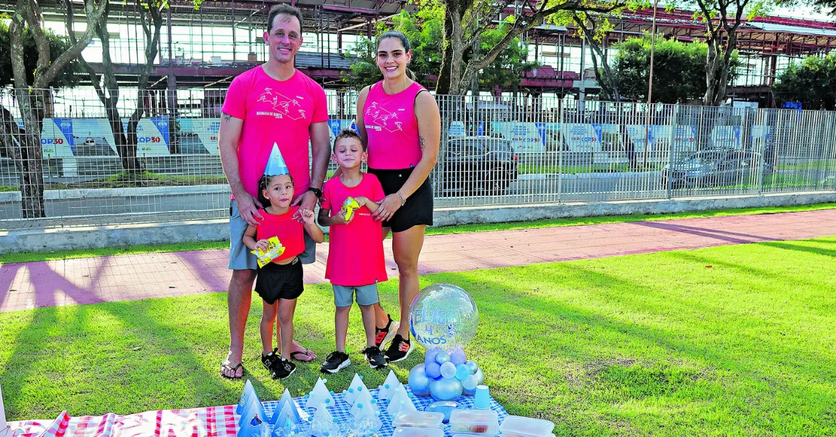 Imagem ilustrativa da notícia: Famílias buscam sossego e lazer em parques no final de semana