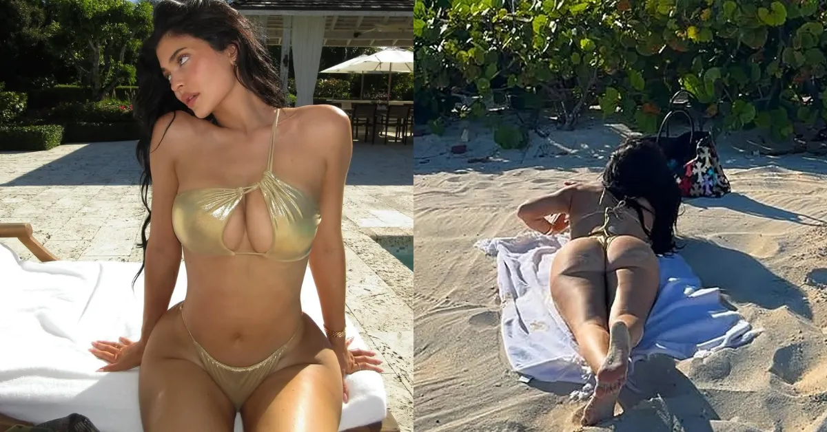 Imagem ilustrativa da notícia: Kylie Jenner empina o bumbum e recebe 3 milhões de likes