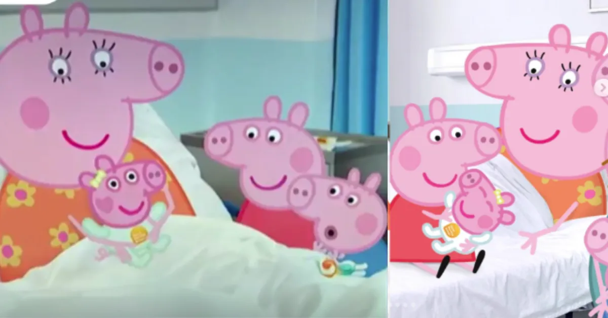 Imagem ilustrativa da notícia: Peppa e George Pig ganham irmã caçula: veja a pequena Evie