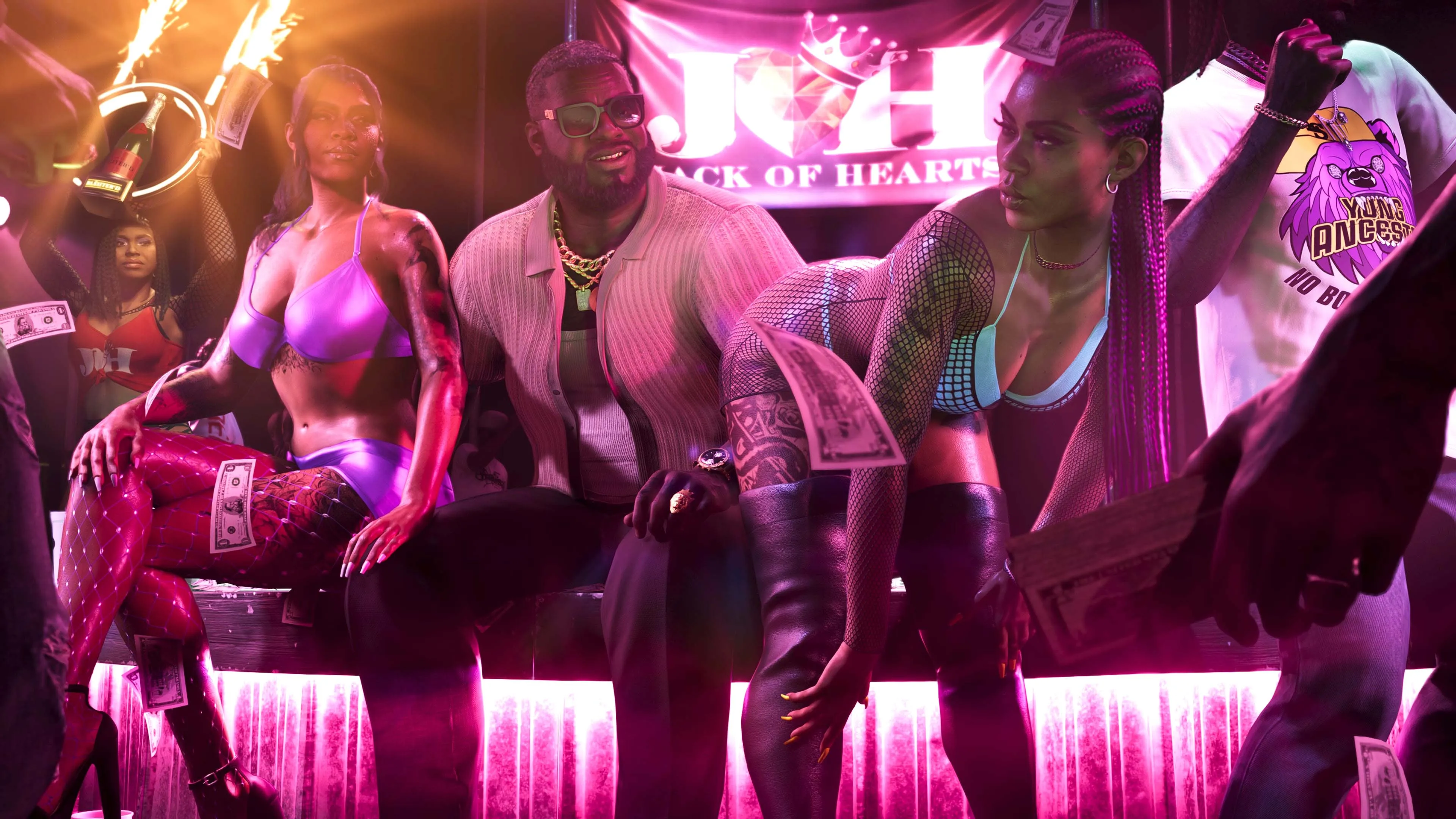 Imagem ilustrativa da notícia: GTA VI: conheça todos os personagens que prometem incendiar Vice City