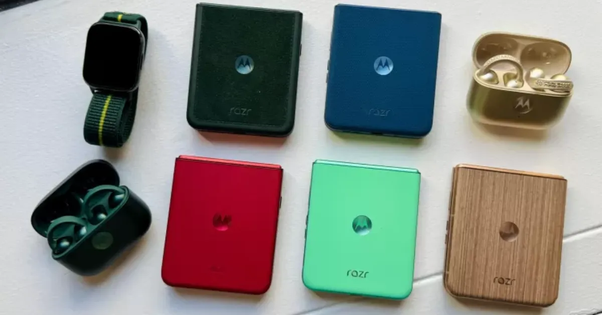 Imagem ilustrativa da notícia: Motorola lança celulares dobráveis com IA no Brasil