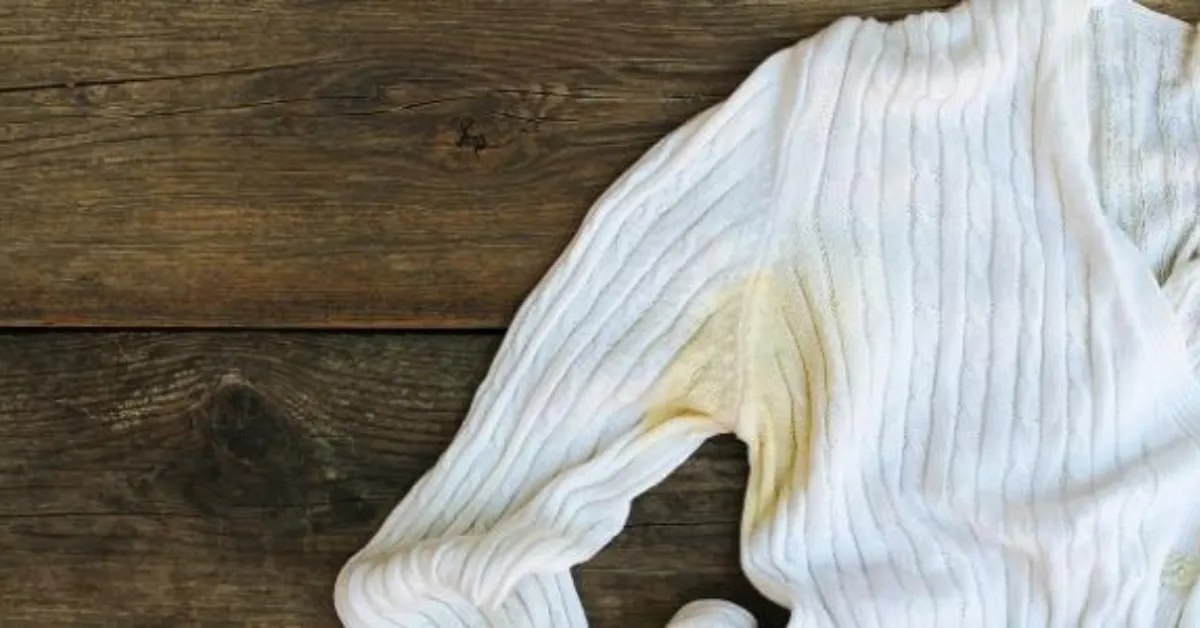 Imagem ilustrativa da notícia: Como remover manchas de suor e desodorante das roupas