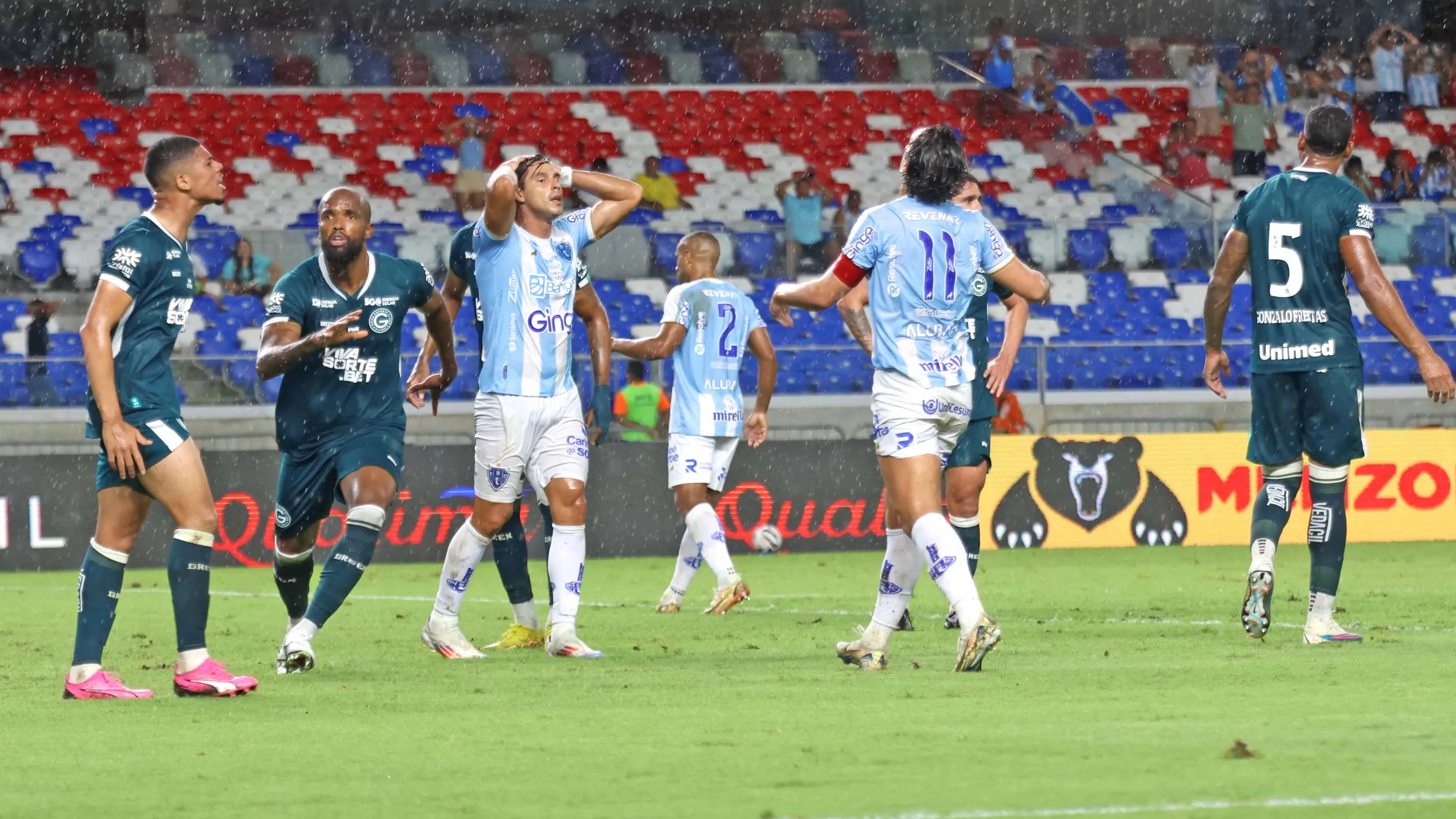 Imagem ilustrativa da notícia: Paysandu empata com Goiás e segue sem vencer na Série B
