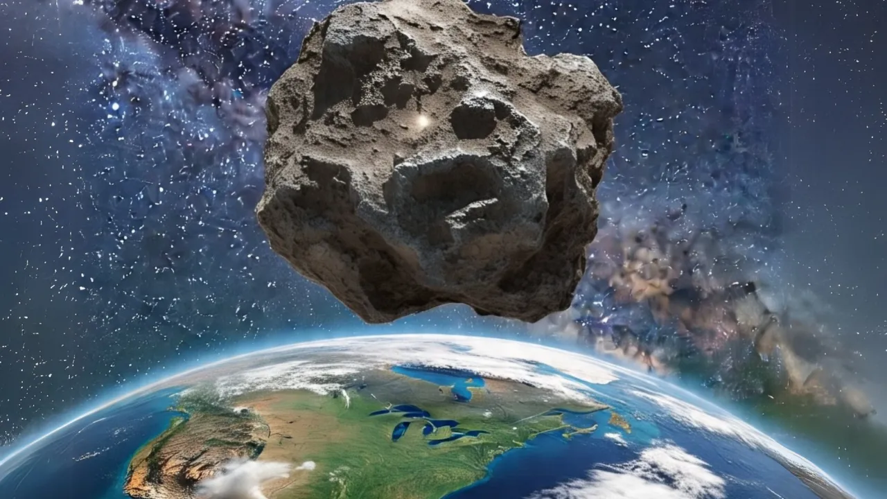 Imagem ilustrativa da notícia: Asteroide do tamanho de um arranha-céu se aproxima!
