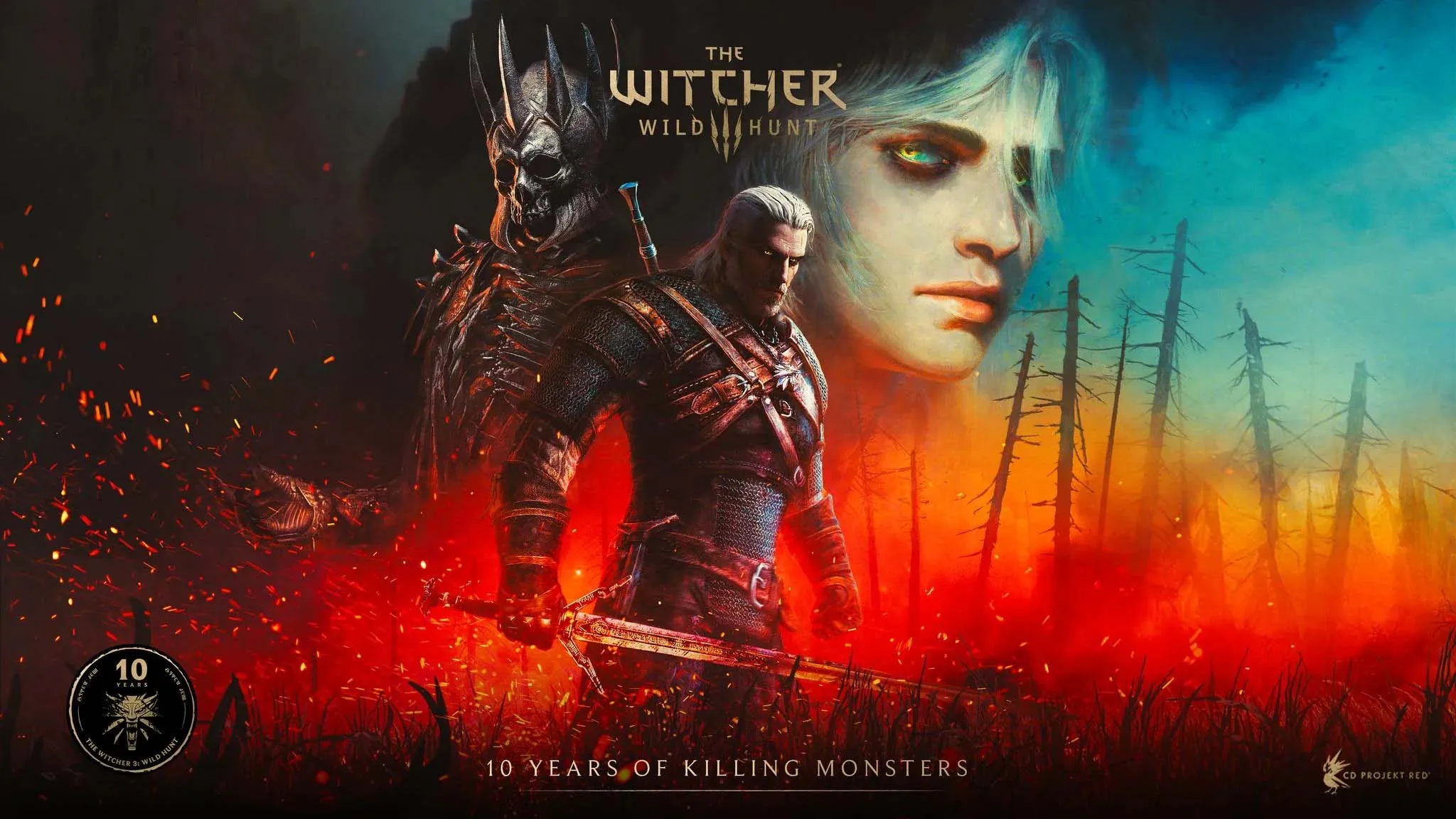 Imagem ilustrativa da notícia: The Witcher III comemora 10 anos como obra-prima dos RPGs