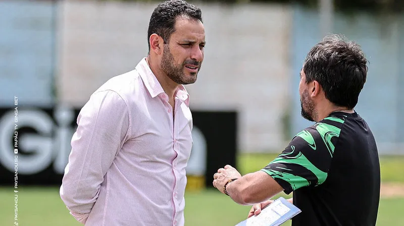 Imagem ilustrativa da notícia: "Clube e torcida muito grande", diz Frontini ao chegar no Paysandu