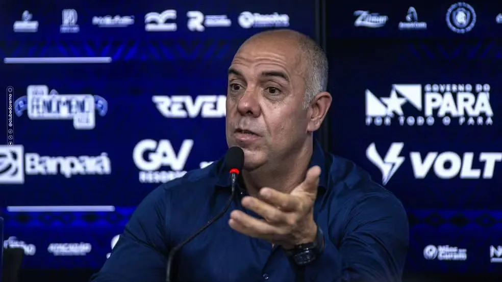 Imagem ilustrativa da notícia: Novo técnico será à "altura da história do Remo", diz Marcos Braz
