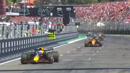 Imagem ilustrativa da notícia: Verstappen ultrapassa Piastri, domina e vence GP de Ímola