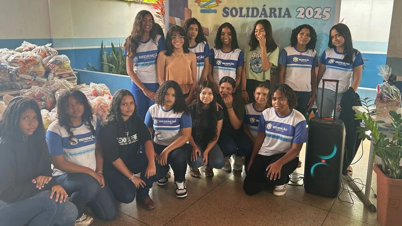 Imagem ilustrativa da notícia: Escola arrecada mais de uma tonelada de alimentos para doação